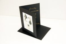 Example of card and envelope